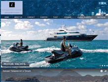 Tablet Screenshot of euroyachtsrental.com